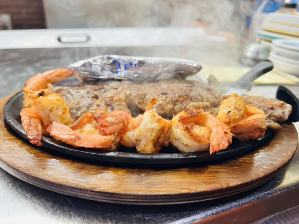 Sizzling shrimp and steak isn't the only seafood we offer at El Taxco